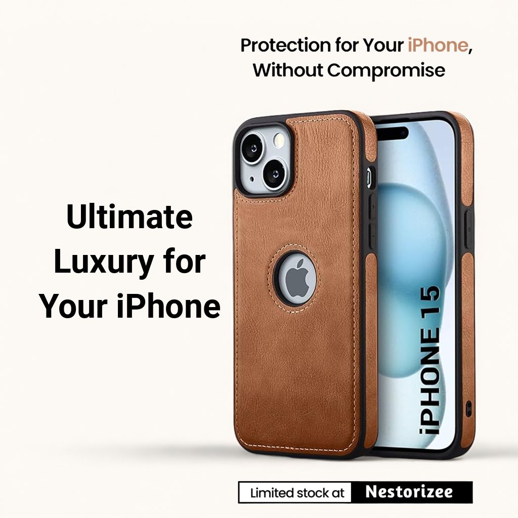 Leather Finish Back Cover Case