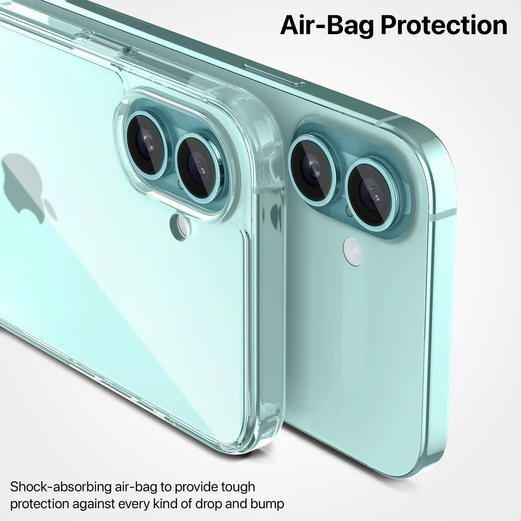 iPhone 16 Glassy Series Clear Case