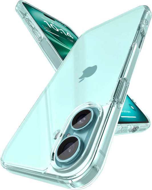 iPhone 16 Glassy Series Clear Case